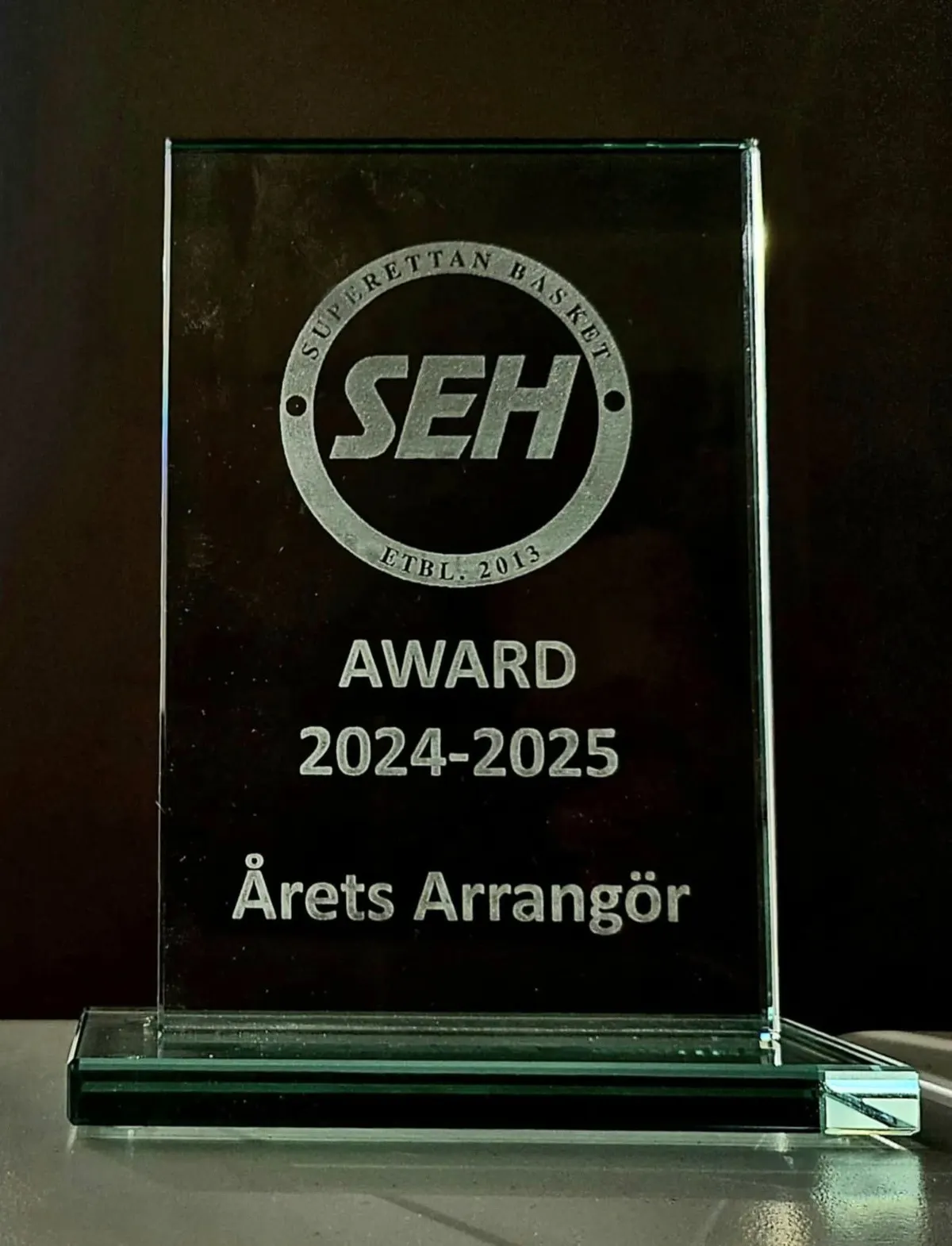 SEH Award 2024–2025, Årets arrangör