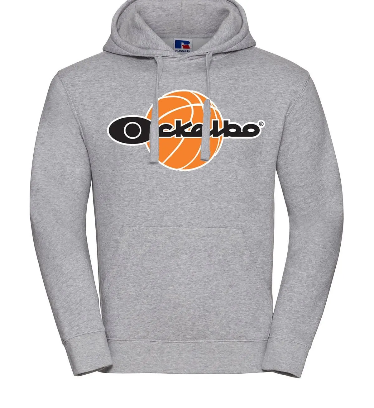 Hoodie med Ockelbos logga
